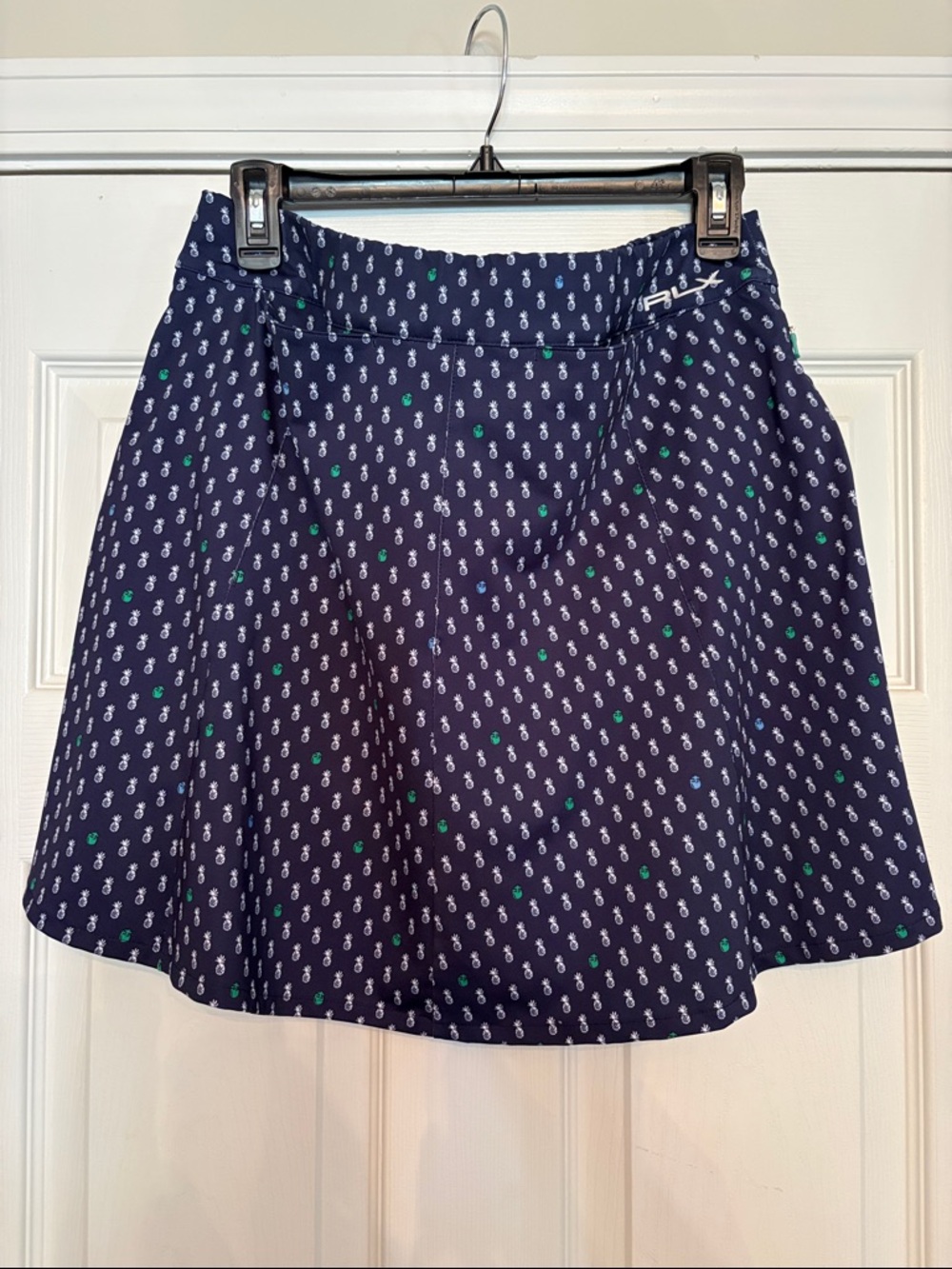 RLX Ralph Lauren Womens Golf Skort Punchy Pineapple Medium
